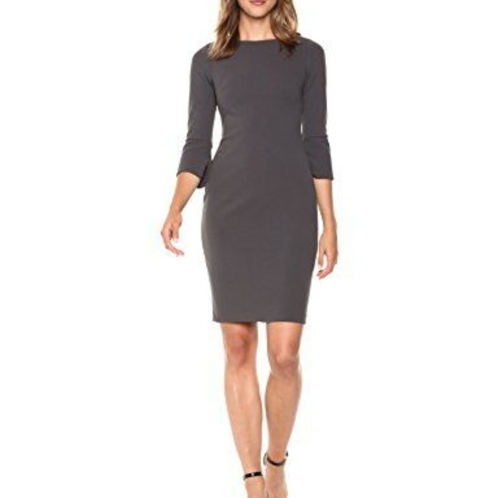 Three Quarter Split Sleeved Sheath

Dress